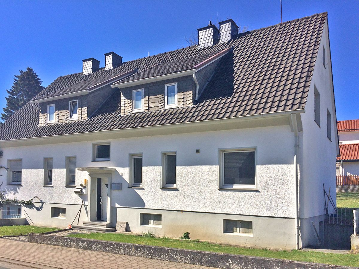 Rüthen: Erdgeschoss 3-Zimmerwohnung mit Gartennutzung zu vermieten